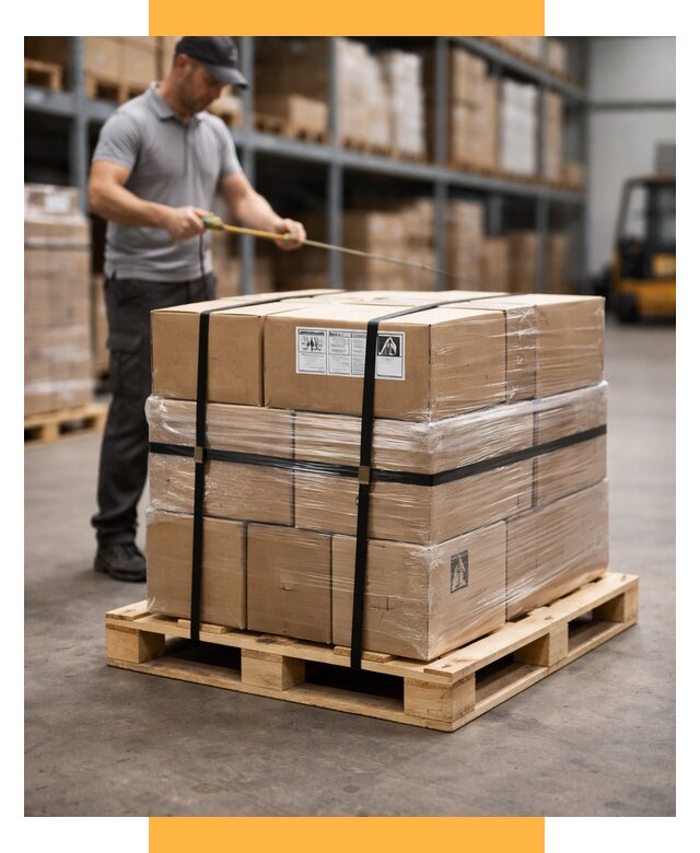 Упаковка и паллетирование грузов от 3621 р. | СетСервис-Лхв