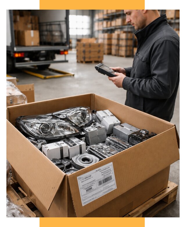 Доставка автозапчастей из Европы под ключ от 12931 р. | СетСервис-Лхв