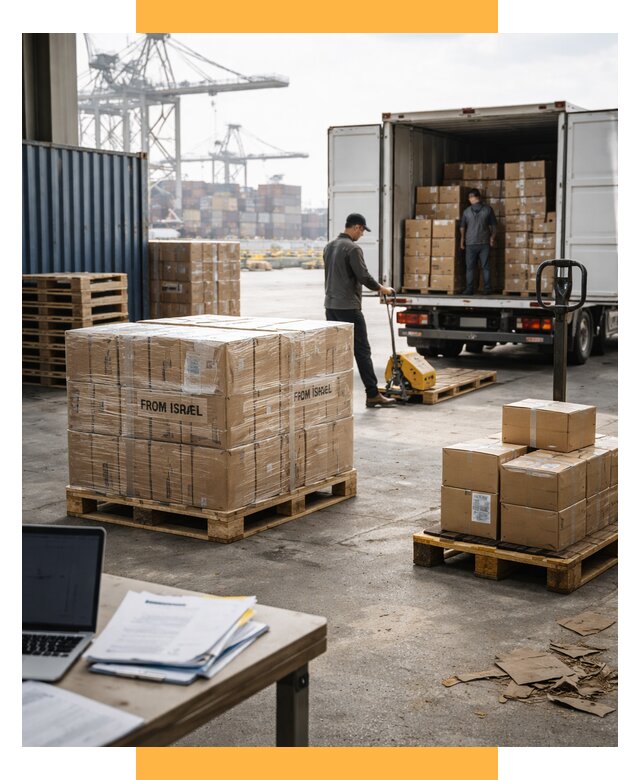 Доставка грузов из Израиля от 15518 р., логистика от СетСервис-Лхв