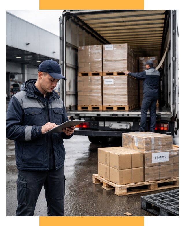 Доставка грузов из Беларуси от 15518 р. логистика СетСервис-Лхв