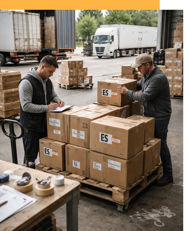 Доставка грузов в Испанию автотранспортом от 36208 руб