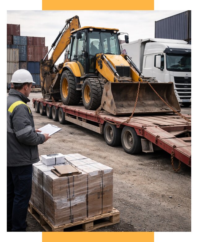 Международная перевозка спецтехники от 46553 р., СетСервис-Лхв