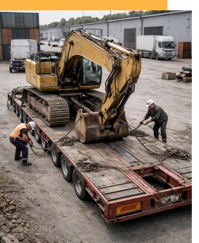 Перевозка спецтехники по России и миру от 46553 руб