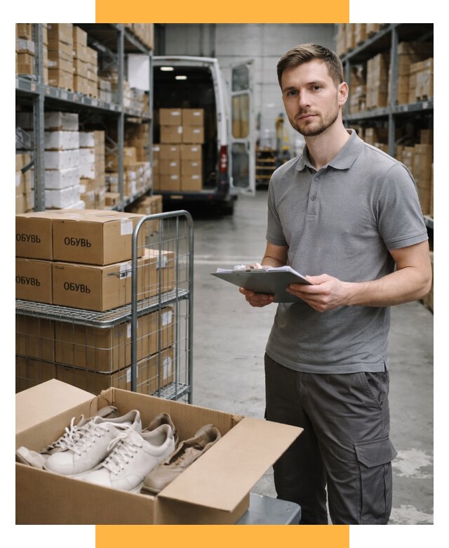 Доставка обуви из Китая и Турции от 4655 р. СетСервис-Лхв