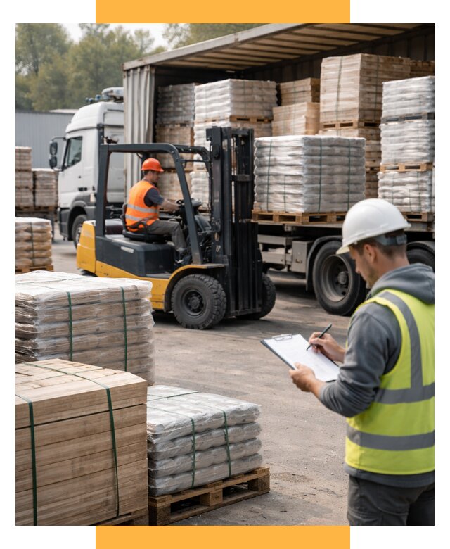 Перевозка строительных материалов от 5690 р. | СетСервис-Лхв