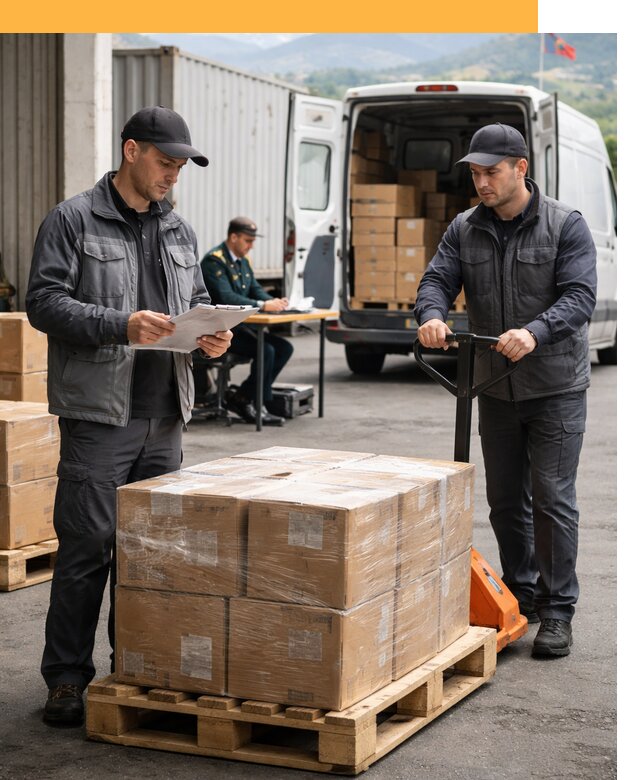 Доставка грузов через Армению, быстрая таможенная очистка от 25863