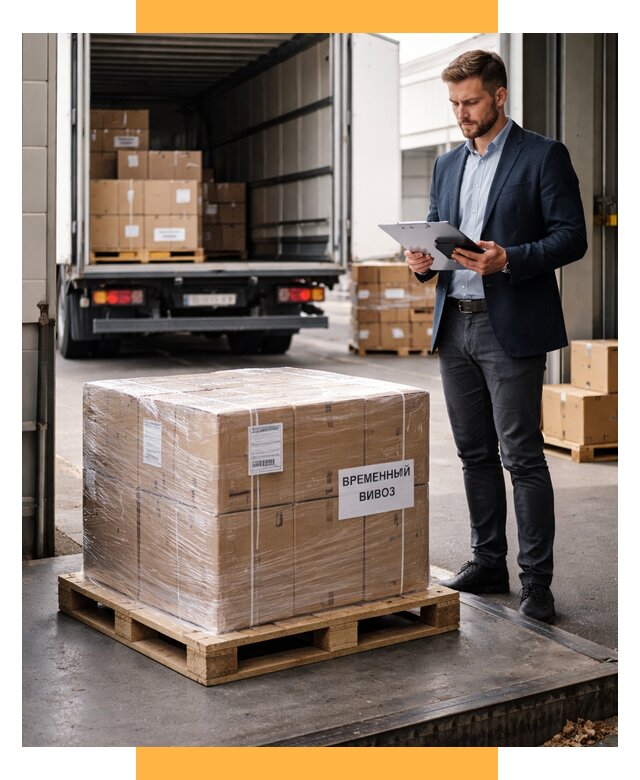 Временный вывоз товаров под ключ от 8276 р. | СетСервис-Лхв