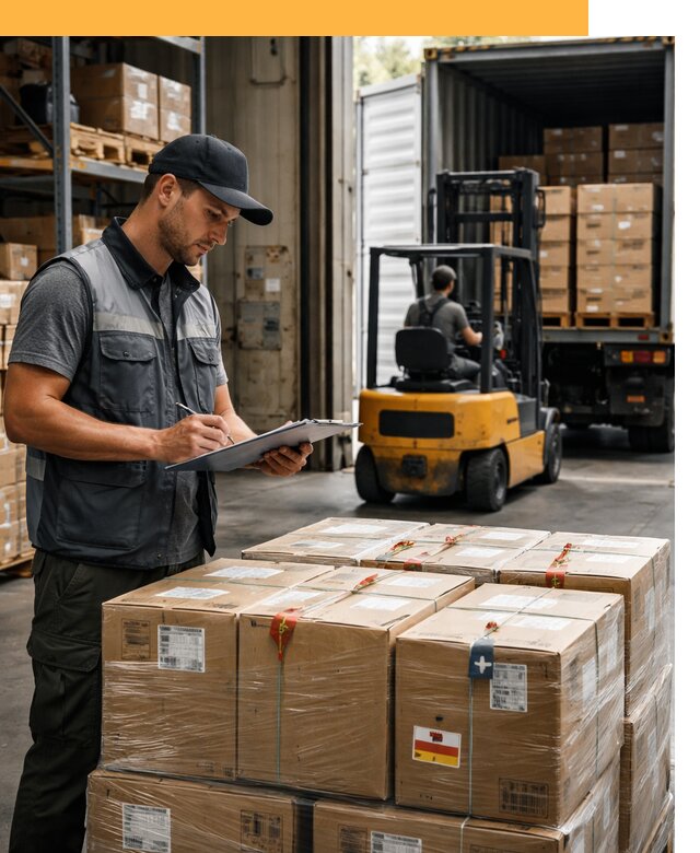 Реэкспорт товаров с таможенным оформлением и доставкой от 12414