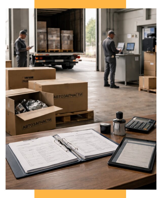 Таможенное оформление автозапчастей под ключ от 8793 р., СетСервис-Лхв