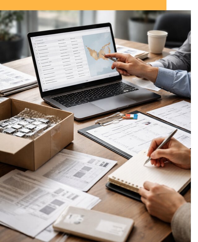 Поиск надежного поставщика в ОАЭ от 12414 рублей