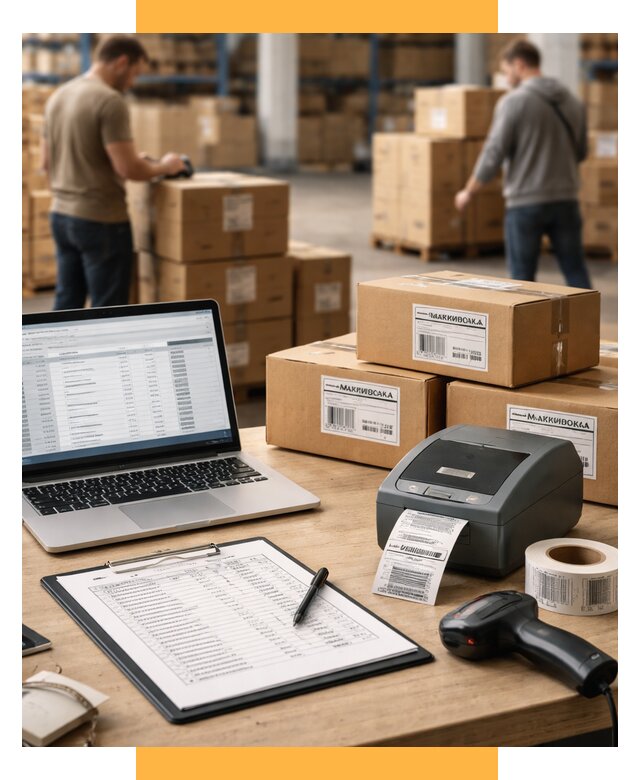 Маркировка импортных товаров от 4655 р. под ключ, СетСервис-Лхв